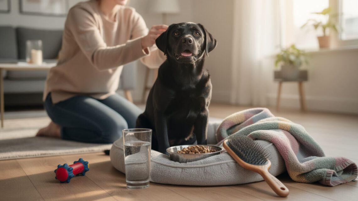 Chiot labrador noir : comment bien s’en occuper dès son arrivée