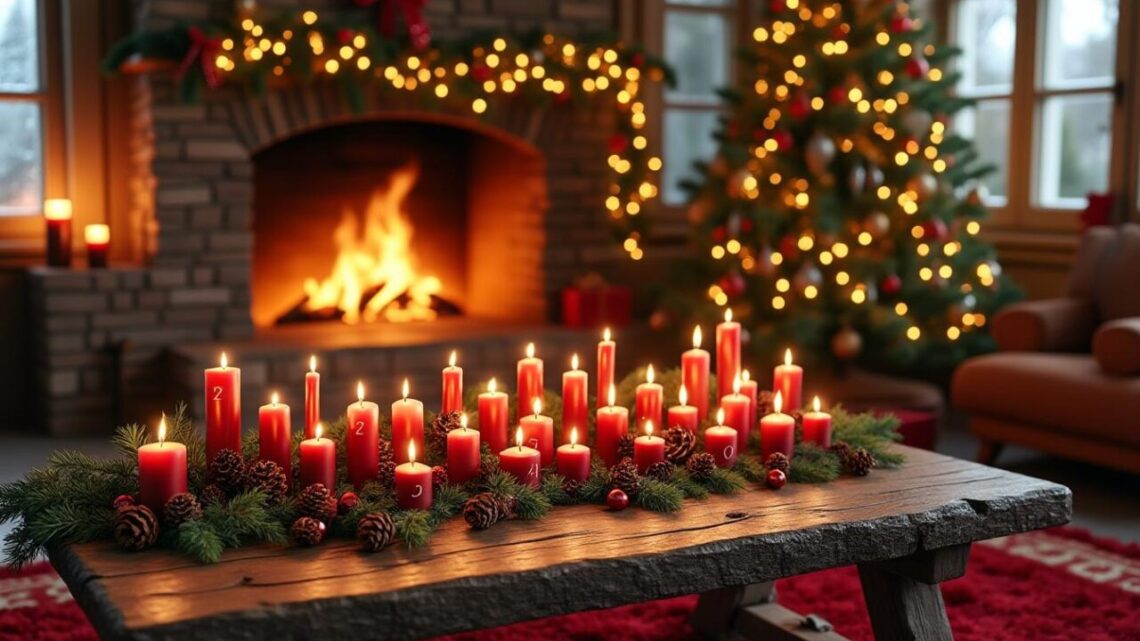 Comment trouver le bon calendrier de l’Avent bougie pour patienter jusqu’à Noël