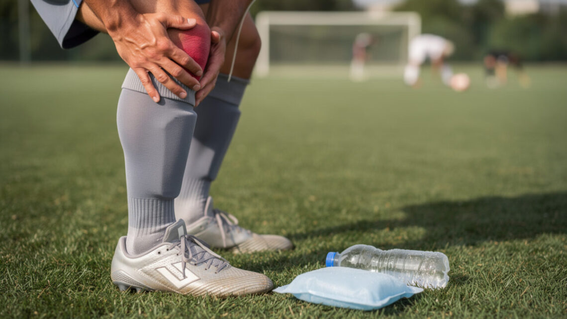 Genou qui lâche ou qui gonfle après le foot : les bons réflexes avant d’aller voir un médecin du sport​