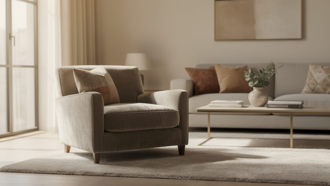 Quel tissu de fauteuil choisir pour un salon confortable et élégant à la maison