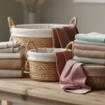 découvrez comment choisir le tissu idéal pour vos paniers afin de transformer vos rangements en véritables éléments déco, alliant praticité et esthétique.