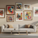 découvrez comment choisir un cadre pour toile adapté afin de mettre en valeur vos œuvres d'art dans votre salon et embellir votre décoration intérieure.