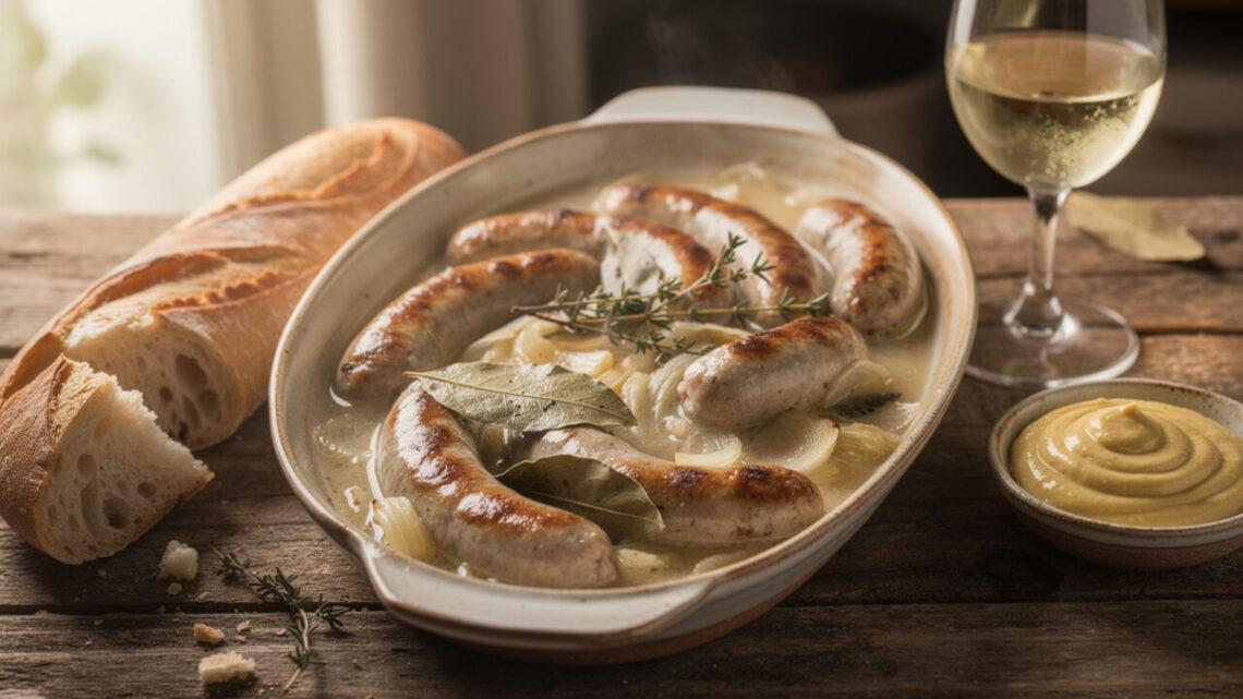 Recette traditionnelle des diots au vin blanc pour un plat savoureux
