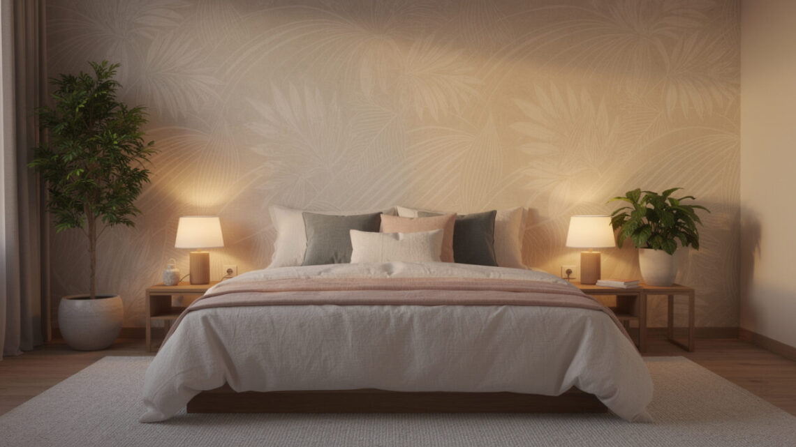 Choisir un papier peint chambre adulte cocooning pour créer une bulle de bien-être à la maison