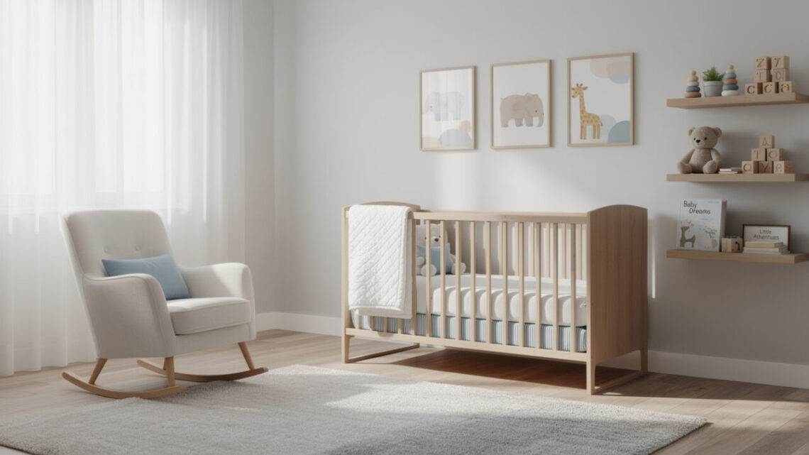 Imaginer une chambre pour bébé garçon douce et tendance pour s’intégrer à la déco de la maison
