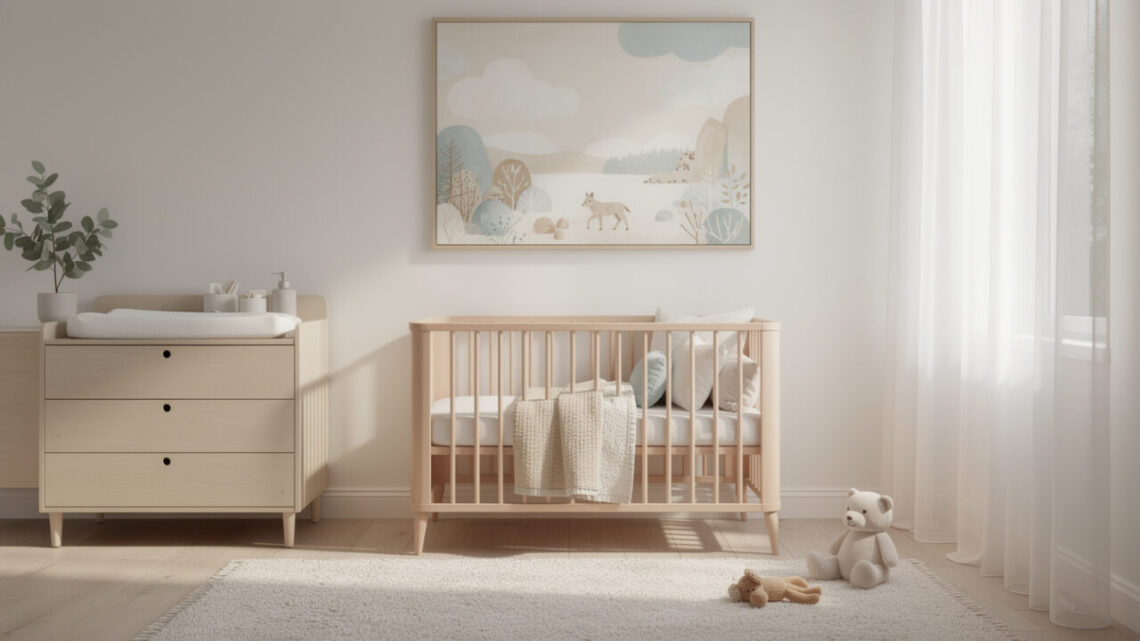 Sélectionner une peinture bébé chambre saine et apaisante pour une déco sereine
